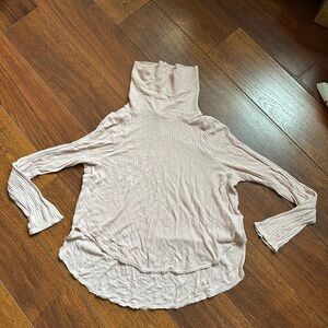 Free People Pink Long Sleeve Size S